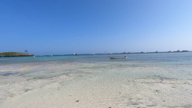 Beautiful beach in Watamu, Kenya