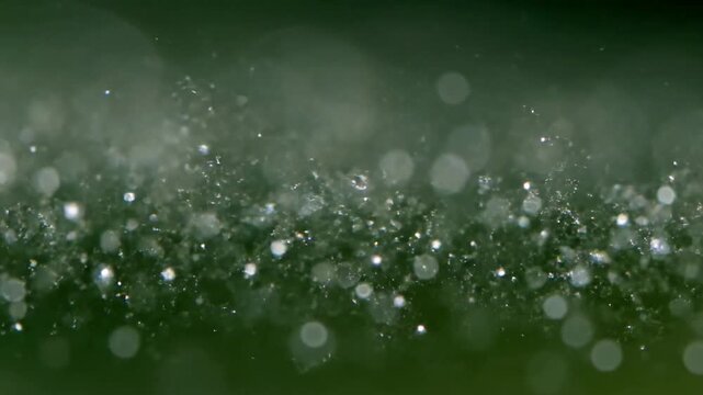 Ethereal Drift Focus on the gentle, almost imperceptible movement of luminous motes through an abstract space.