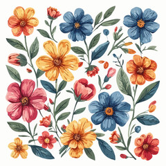 Flowers Pattern Design Very Cool