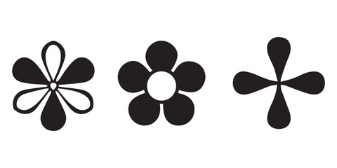 Black and white butterfly illustration on a white background with floral and nature design elements