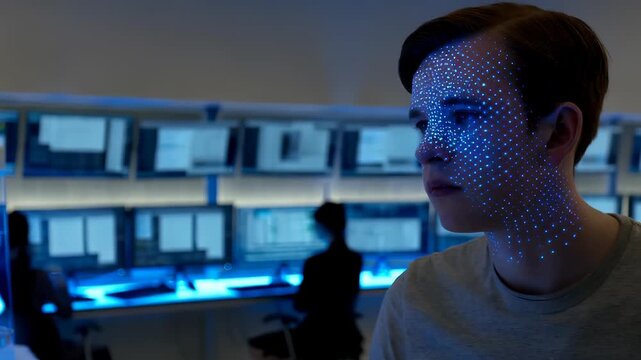 Facial Recognition Technology in a High-Tech Lab Environment