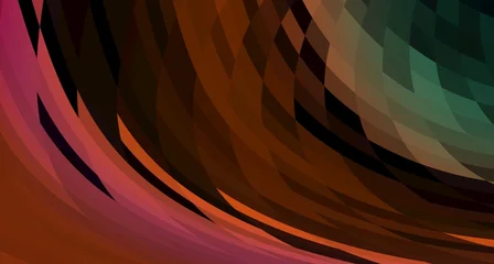 Fototapete Fraktale Wellen abstract background with lines  © 112211 studio 