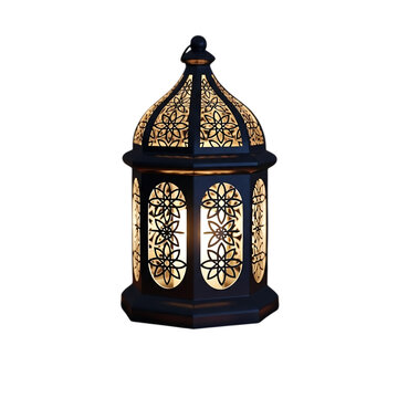 Decorative moroccan lantern lighting design