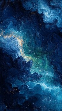 Mysterious cosmic whirlpools with twinkling stars convey the mystery of the universe and are suitable as a unique background for scientific presentations and science fiction projects.