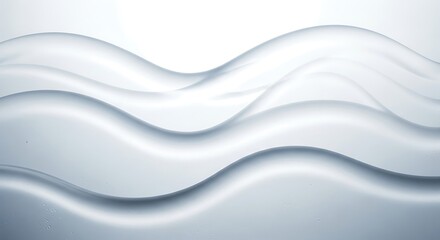 Abstract Wavy Lines Background Design Element