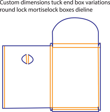 Professional Six Pack Beer Box Carrier Dieline Template for Beverage Packaging Design with Handle