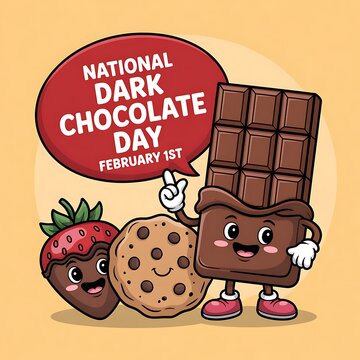 Celebrating national dark chocolate day on february 1st
