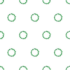 seamless pattern with circle arrangement