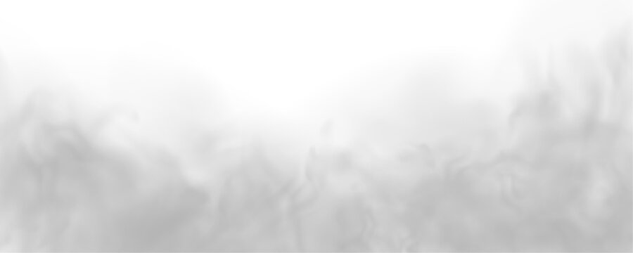 Dense black smoke curls outward with motion blur effect. Natural diffusion creates dynamic, dramatic look. Perfect for posters, VFX, or artistic overlays. PNG