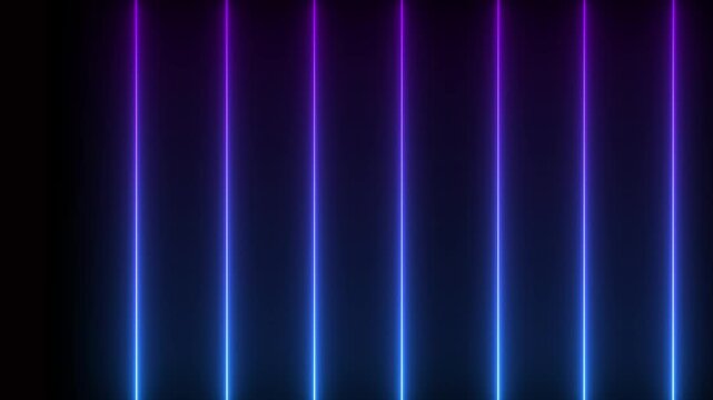 Blue Abstract glowing neon line rainbow color background looped animation abstract beautiful saber moving loop line animation background. seamless looping 