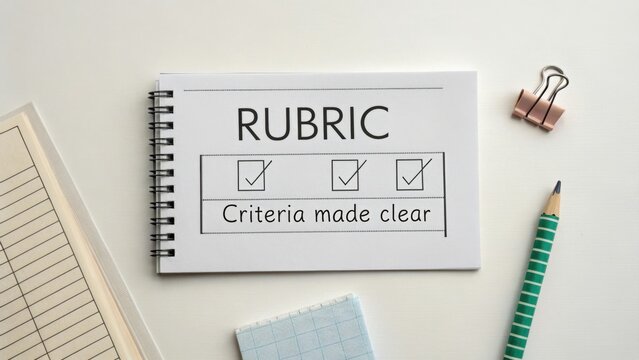 Rubric Checklist Document for Clear Criteria