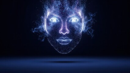 Ultra realistic artificial intelligence brain made of glowing neural networks, futuristic science concept, dark background, cinematic lighting, shallow depth of field, professional stock photo