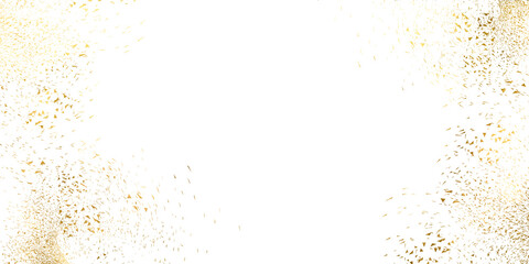 Shiny Gold Glitter Luxury Background design. Line  gold  wave Golden grunge background with space for your text. Gold Foil Frame Abstract Shiny Gold Glitter. © AnaNas