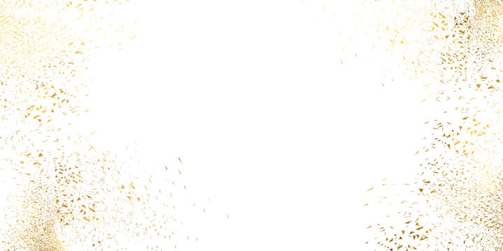 Shiny Gold Glitter Luxury Background design. Line  gold  wave Golden grunge background with space for your text. Gold Foil Frame Abstract Shiny Gold Glitter.