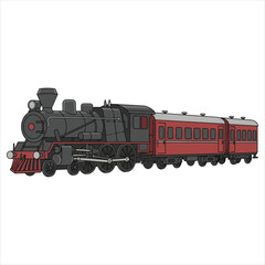 Obraz premium Train vector design