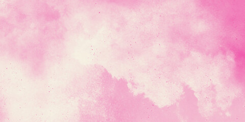 Fototapeta premium Abstract pink watercolor background for your design. polished and empty smooth Watercolor background texture soft pink. Fog or smoke isolated transparent background,watercolor splashes used as poster.
