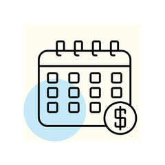 Calendar vector, pixel perfect, illustrator file 
