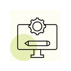 Design process vector, pixel perfect, illustrator file 
