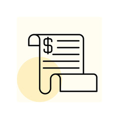 Expenses  vector, pixel perfect, illustrator file 
