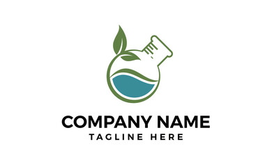 Minimalistic graphic logo of pharmacy on white background