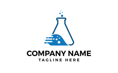 lab science technology logo designs