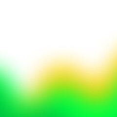 Transparent aesthetic glowing green abstract gradient element template
