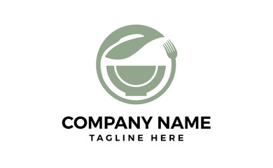 Restaurant logo design design vector template