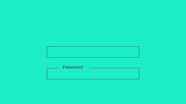 modern login ui animation with floating labels and submit button for mobile apps and web platforms.