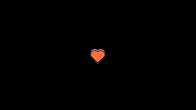 Facebook live reactions of emojis and icons animation in 4K alpha channel. Easy to use in any video. Social media live reactions live-stream, live chat, Live-style animated icon, and chat 