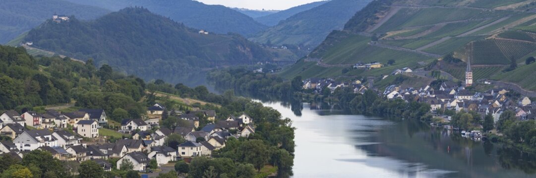 Zell an der Moselle, district of Merl Mosel, district of Cochem-Zell, Rhineland-Palatinate, Germany