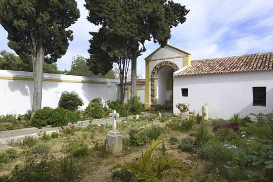 Church of the Third Order of Our Lady of Mount Carmel, Indoor Garden, Faro, Algarve, Portugal