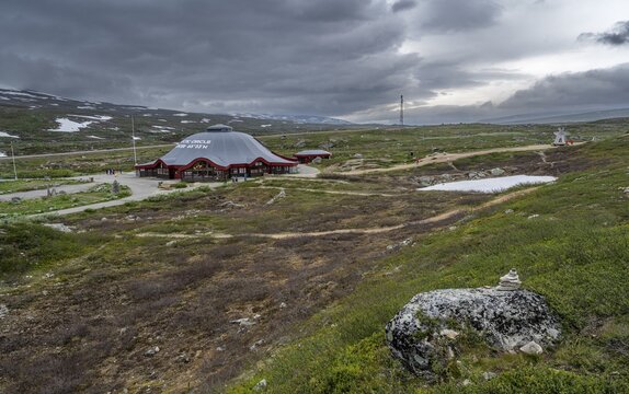 Visitor Centre, Arctic Circle Center, at the Arctic Circle, Saltfjell (Rana), Nordland, Norway