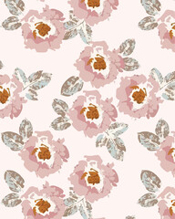 seamless pattern with butterflies