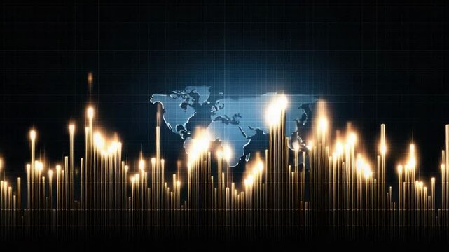 Charts illustrate shifts in economic data across various sectors and regions while showing patterns in growth and decline over time