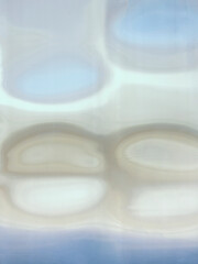 Abstract iridescent gradient metal texture