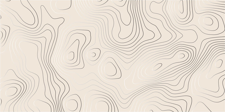 Vector illustration.Topographic map patterns, topography line map. Outdoor vector background,