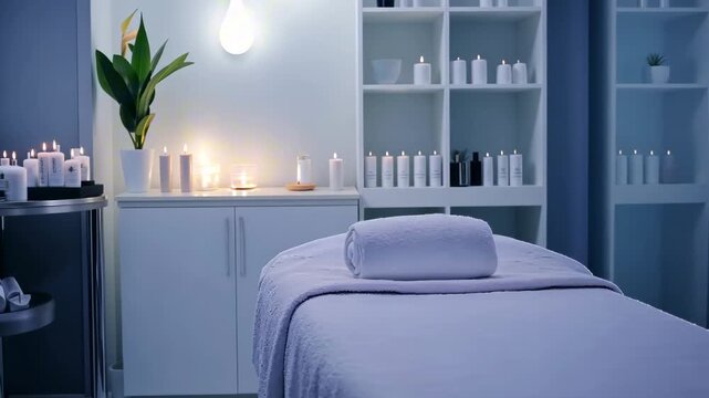 Spa or beauty salon interior