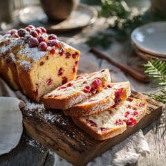 Cranberry Cinnamon Loaf
