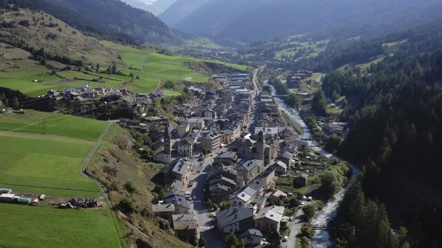 Village de Montagne en &eacute;t&eacute; Val Cenis