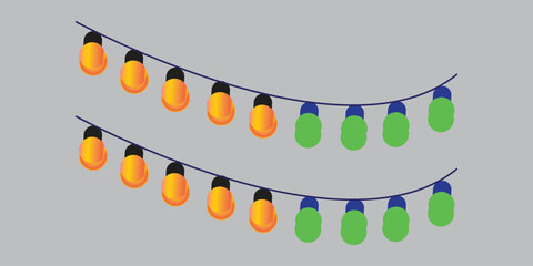 Colorful String Lights for Celebration and Decoration