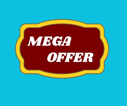 MEGA OFFER, supper offer, maga sale, supper sale, dicount, percent, supper foffer logo, mega offer logo