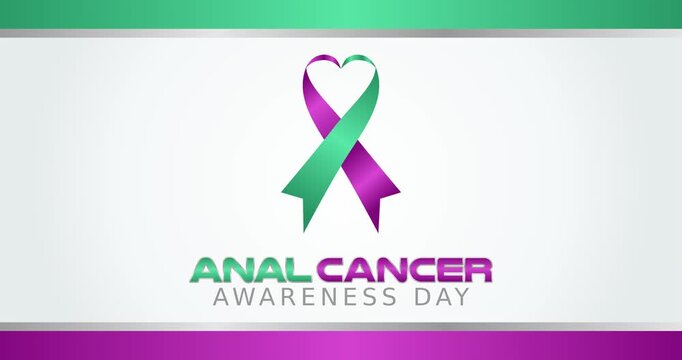 anal cancer awareness day motion video, ideal for national anal cancer awareness day celebration