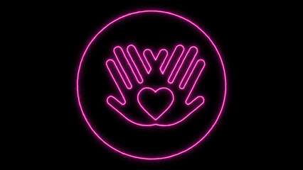 Obraz premium A black hand vector illustration set featuring a peace sign symbol and finger gesture concept for a web business logo or internet button design icon