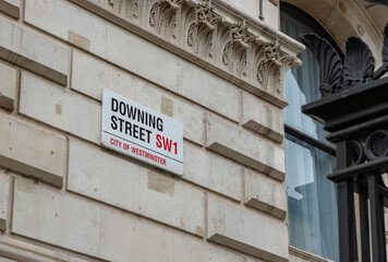 Downing Street Sign