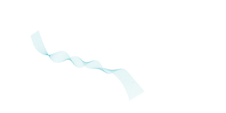 3d rendered illustration of an abstract blue arrow flying through a sky of water splashes and clouds like a business airplane wave pattern