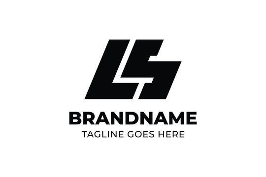 Letters LS SL Dynamic Logo, suitable for any brand with SL or LS initials