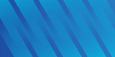 Obraz premium Abstract blue background with diagonal lines. Dynamic shapes composition. Vector illustration