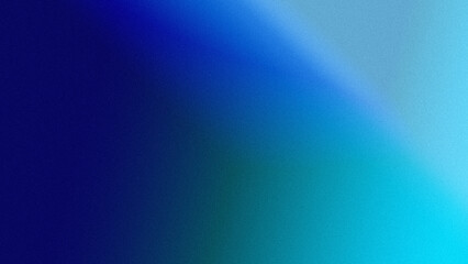 Obraz premium A smooth gradient transition from deep indigo to bright teal background.