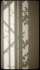 Abstract Shadows and Light Creating Business Momentum