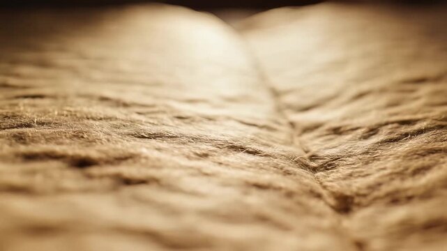 Open Book with Blurred Pages Closeup.